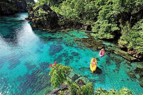 菲律賓巴拉望 碧海藍(lán)天下愛的永恒圖片